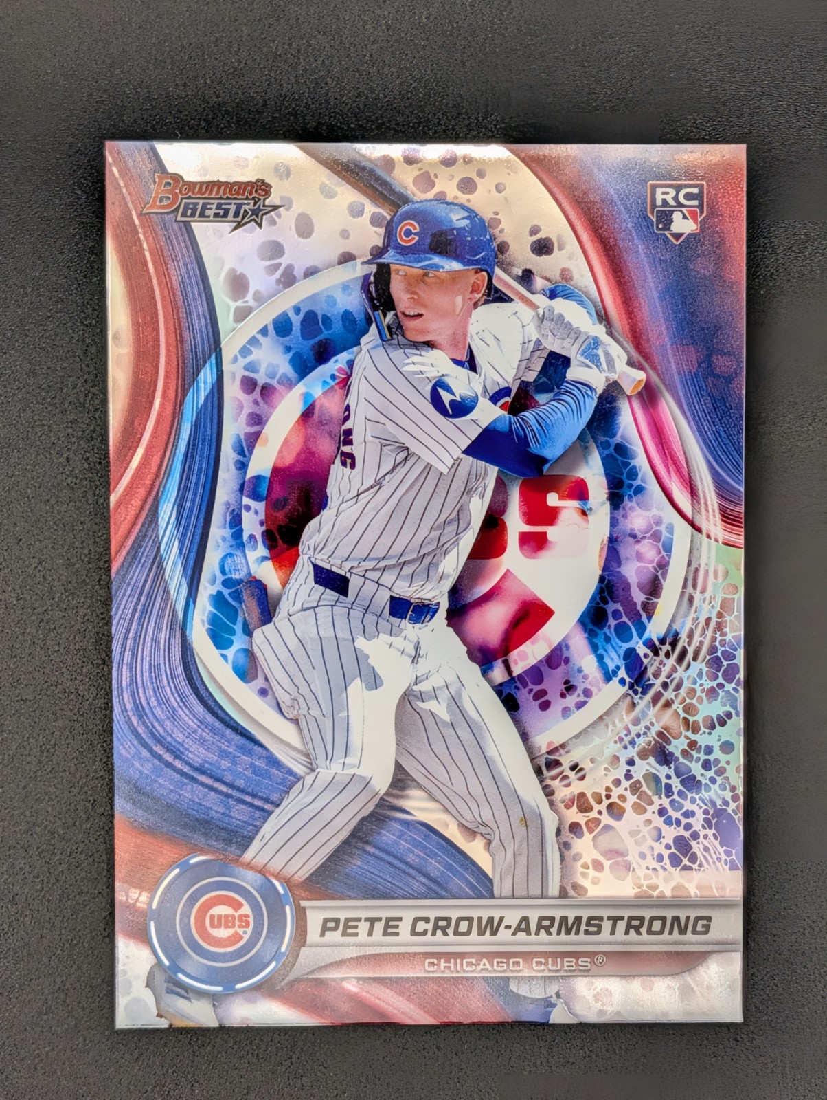 2024 Bowman's Best - Pete Crow-Armstrong #17 Rookie