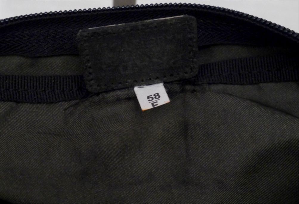 PRADA Tessuto Nylon Saffiano Leather Crossbody Camera Bag Black 7.9 x 4.7 x 3.1" thumbnail 10