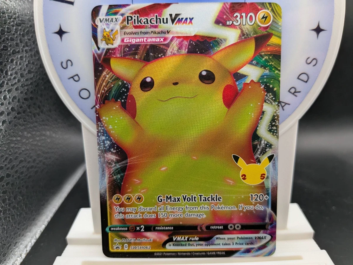 Las mejores ofertas en Cartas de JCC Pokémon Pikachu VMAX | eBay