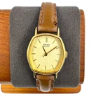 vintage seiko 20mm Women Quartz Watch New Battery working 5421-5050 f2377