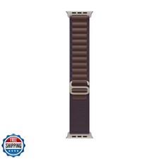 Apple Watch Band - Alpine Loop 49mm - Indigo with Rugged Titani