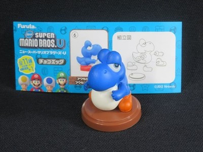 choco egg Mario super Balloon Baby yoshi blue figur Japan Nintendo Furuta jp