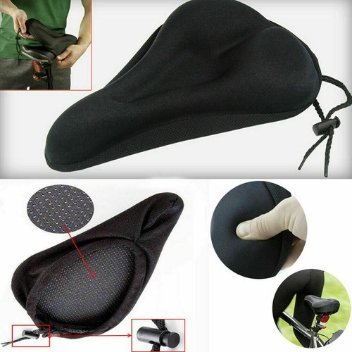COPRISELLA COVER COPRI SELLA IMBOTTITURA GEL MORBIDO BICI BICICLETTA  SELLINO MBT | eBay
