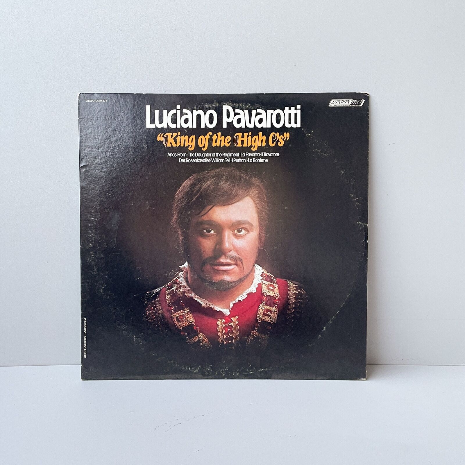 Luciano Pavarotti – King Of The High C's - Vinyl LP Record - 1973
