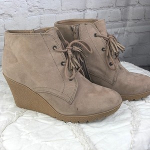 mia baylie wedge bootie