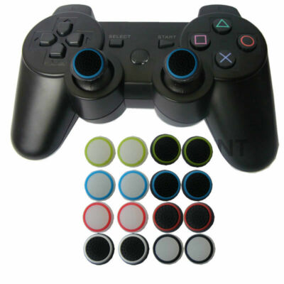 100pcs Rubber Silicone Thumbstick Joystick Cap Thumb Stick Cover Grips For PS4