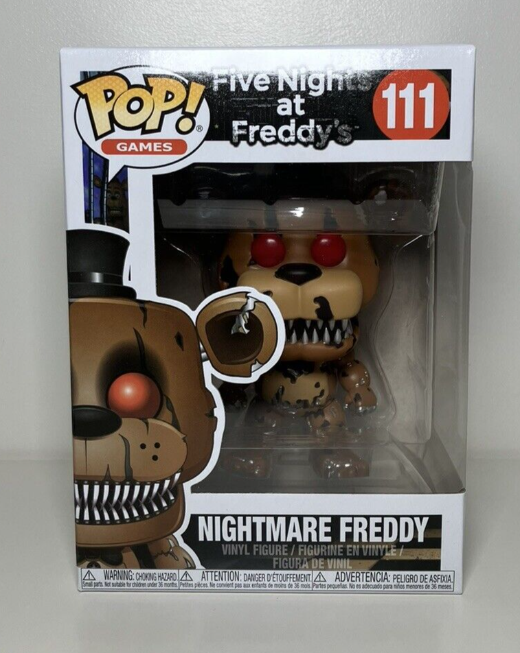 Five Nights at Freddy's Pop Funko Nightmare Freddy Vinyl Figure