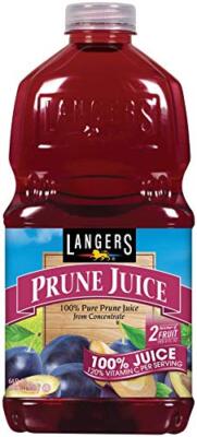 Juice, Prune Plus, 64 Fluid Ounce (Pack of 8)