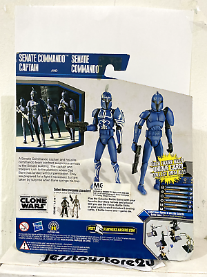 Star Wars Clone Wars Senate Commando Captain And Senate Star Wars Clone Wars Senate Commando Captain And Senate