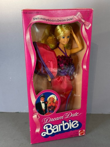Vintage Mattel 1982 Dream Date Barbie Doll NRFB Superstar era