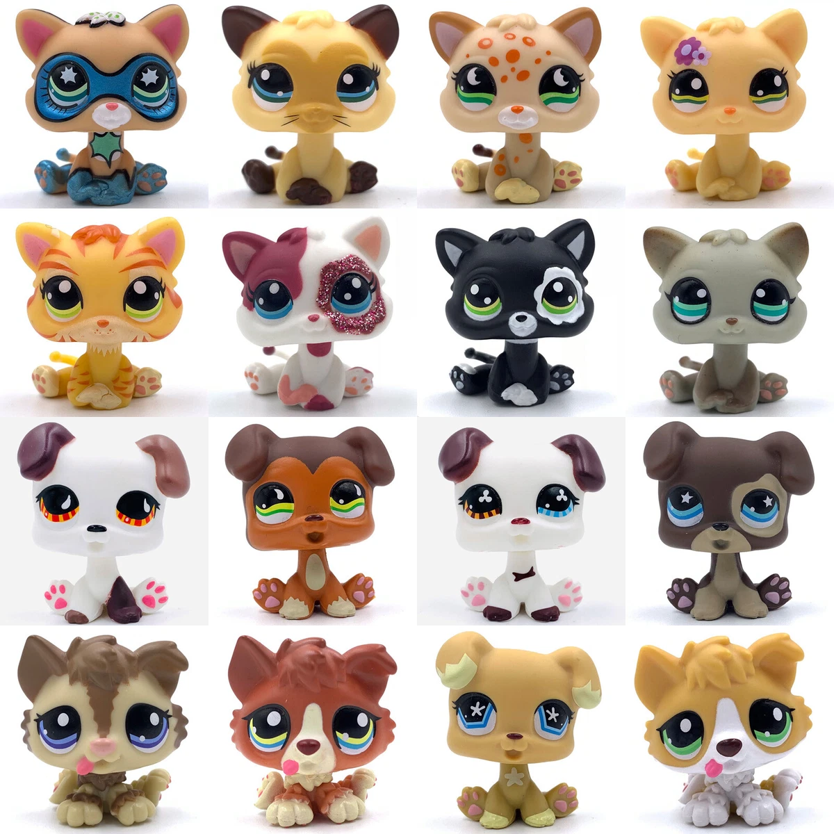 Littlest Pet Shop toys LPSCB Custom Baby LPS dogs and cats girls collection  toys