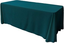 New Creations Fabric Foam Inc Rectangular Polyester Tablecloth Rounded Corners