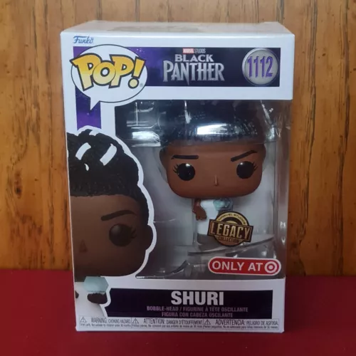 Funko POP! Marvel Studios Black Panther SHURI #1112 Legacy Target exclusivo 