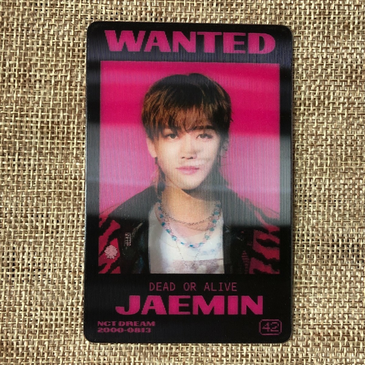 NCT DREAM Glitch Mode ジェミン トレカ sgs ラキドロ NCT DREAM JAEMIN [ GLITCH MODE ] Official Lenticular