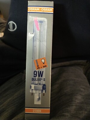 Osram Dulux S 2700k 9W - New -  Made in USA