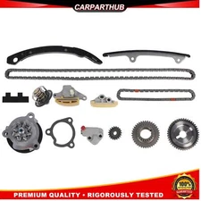 Engine Timing Chain kit Water Pump & Thermostat For 2007-2009 Nissan Altima 2.5L