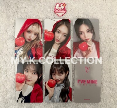 ユジン直筆サイン トレカ IVE I'VE MINE MAKESTAR Ive I've Mine Makestar Fan sign POCA Apple version Official