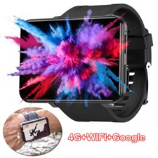 Men Smart Watch 4G 2.86" Screen Phone Android 1GB 16GB 5MP Camera Smartwatch