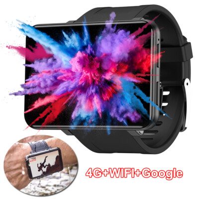 Men Smart Watch 4G 2.86'' Screen Phone Android 1GB 16GB 5MP Camera Smartwatch