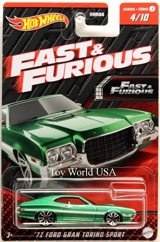 FORD GRAN TORINO 1972 - FAST & FURIOUS 2009 - Die-cast model