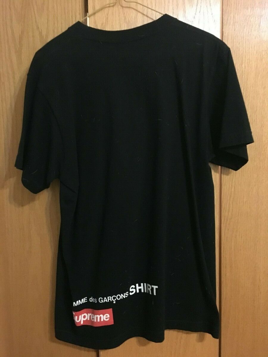 Supreme x Comme des Garcons Shirt Harold Hunter SS14 Black T Supreme x Comme des Garcons Shirt Harold Hunter SS14 Black T