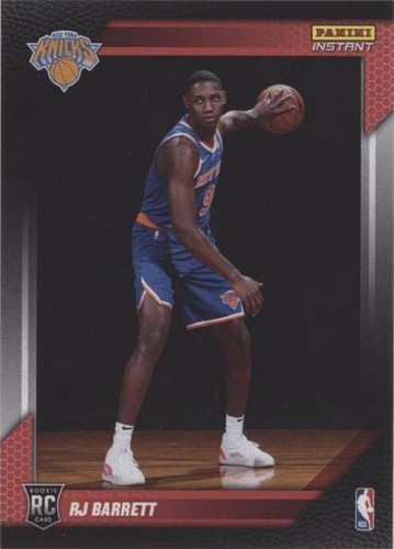 RJ BARRETT 2019-20 ABSOLUTE TOOLS OF THE TRADE JERSEY AUTO RC /175