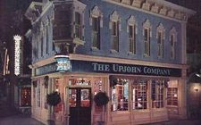 Vintage Postcard Upjohn Company's Old-Fashioned Drugstore In Disneyland Store