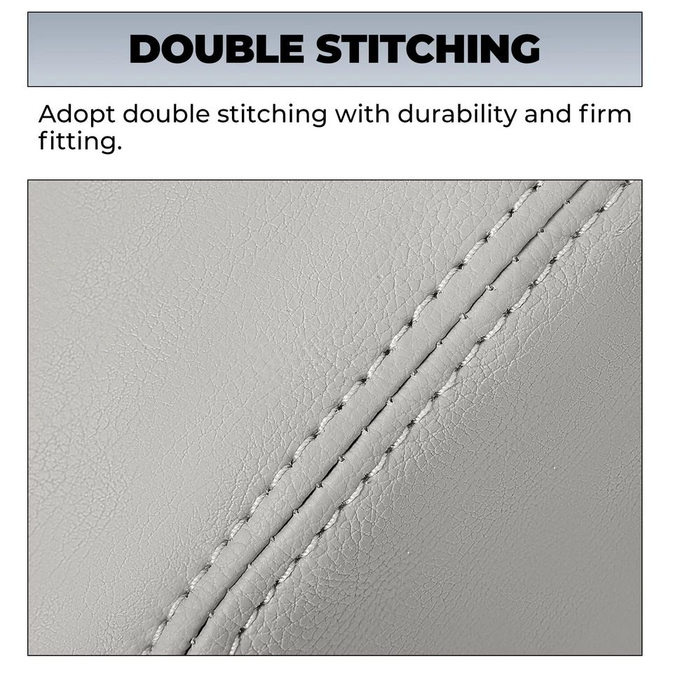 Panel de puerta 4X para Honda Pilot 2009-2015 + tapa de consola central reposabrazos cubierta gris Foto 4 de 4