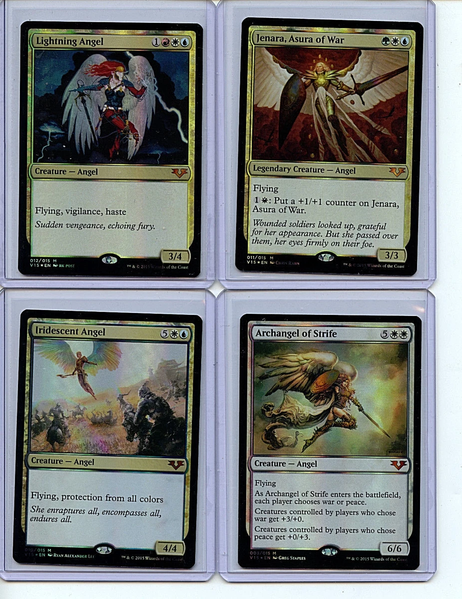 MTG FTV Angels 4 Magic Card Mystic Foil Lot Amricons Z6 | eBay