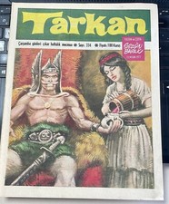 Héroe Turco Tarkan Cómic #334 Turco RARO Cómic Vikingos Cubierta 1977