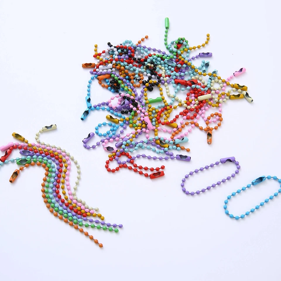 20/50/100/ 200 Stück 10cm Bunte Kugel Perlenkette - Bild 4 von 4