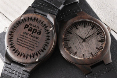 Regalos Para El Día Del Padre Reloj de Hombre Regalo para Papa de Hijo Papa Hija