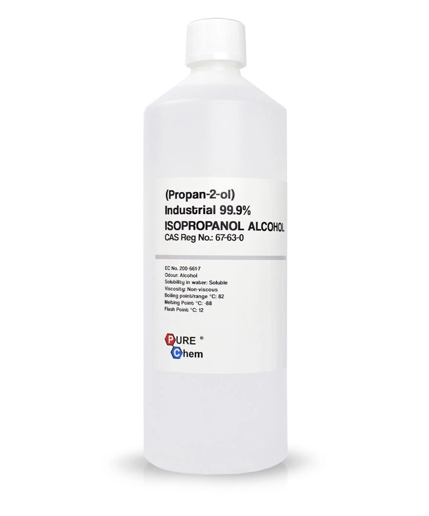 Isopropyl Alcohol 99.9 Pure IPA 1 litre Isopropanol I Pure Chem