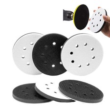 5PCS 5 Inch Soft Sponge Interface Pad for Sanding Pad Hook Loop Sanding DiscsDq