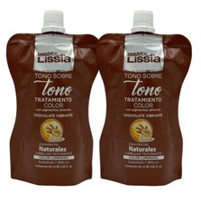 Lissia Tratamiento Color Tono Sobre Tono Chocolate Vibrante 2-Pack Color Tone