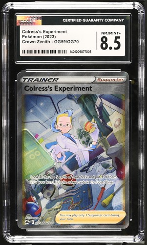 Colress's Experiment graded CGC 8.5 for sale on eBay