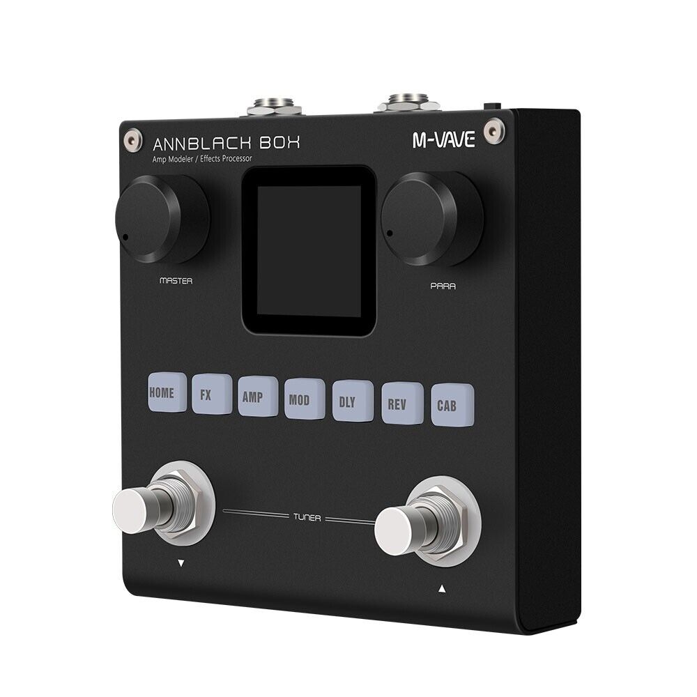 M-VAVE ANNBLACK BOX Amp Modeler Effects Processor w/ 1.54 M-VAVE ANNBLACK BOX Amp Modeler Effects Processor w/ 1.54
