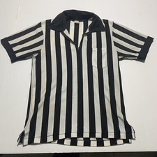 Vintage Referee Jersey Southern Athletic 80s Stripe USA Made Men s Medium