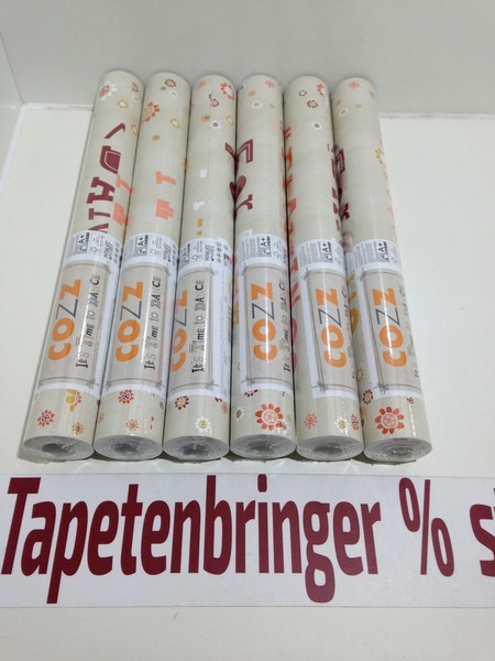 Vliestapete Cozz As 6 X 36293-2 (6Rollen) Kindertapete BlüTenmuster Restposten-image