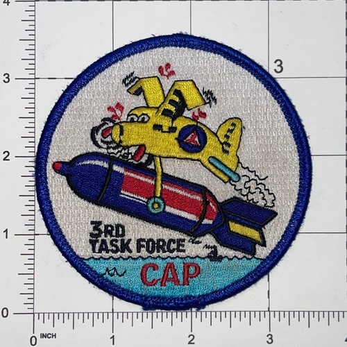 CAP Civil Air Patrol 3rd Task Force Patch Bügelbild gebraucht A1252