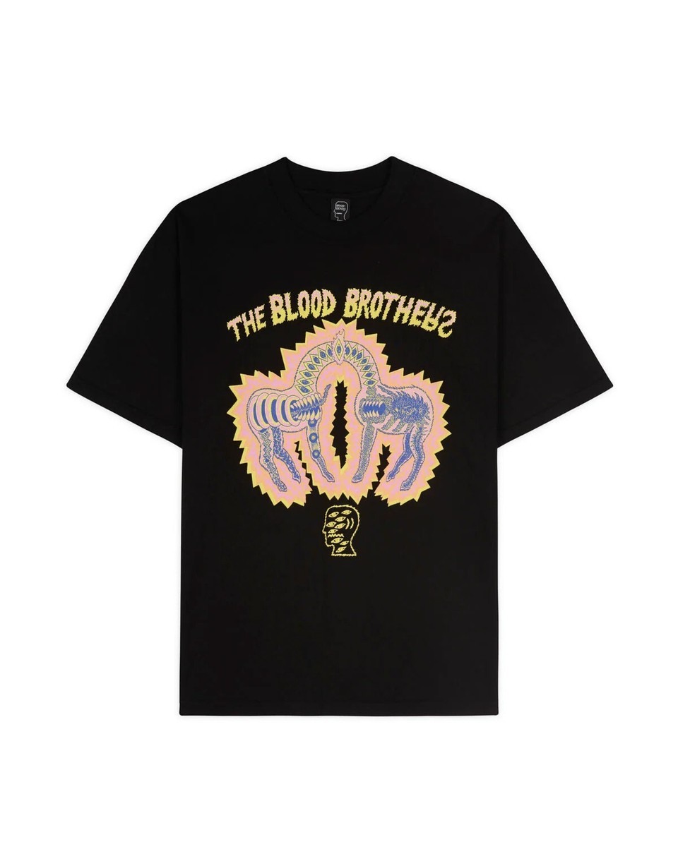 アルバム Brain Dead x Blood Brothers T-shirt Crimes Album 20th