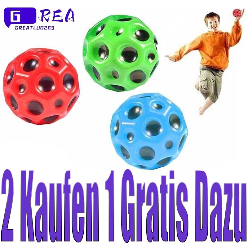 Mini Bouncing Astro Jump Ball Toy Mondball Lavaball Kids lustige Party Gift  DE