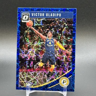 Victor Oladipo 2018-19 Optic Basketball Blue Velocity Lazer Prizm  #112