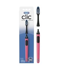 Oral-B Clic Toothbrush Handle with Replaceable Brush Head - Coral C5 