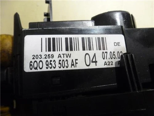 6q0953503af Mando Multifuncion para SEAT IBIZA (6L1) * 2002 90372 - Imagen 4 de 5