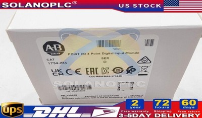 New Allen Bradley 1734-IB4 Point I/O 4 Point Digital Input Module Sealed