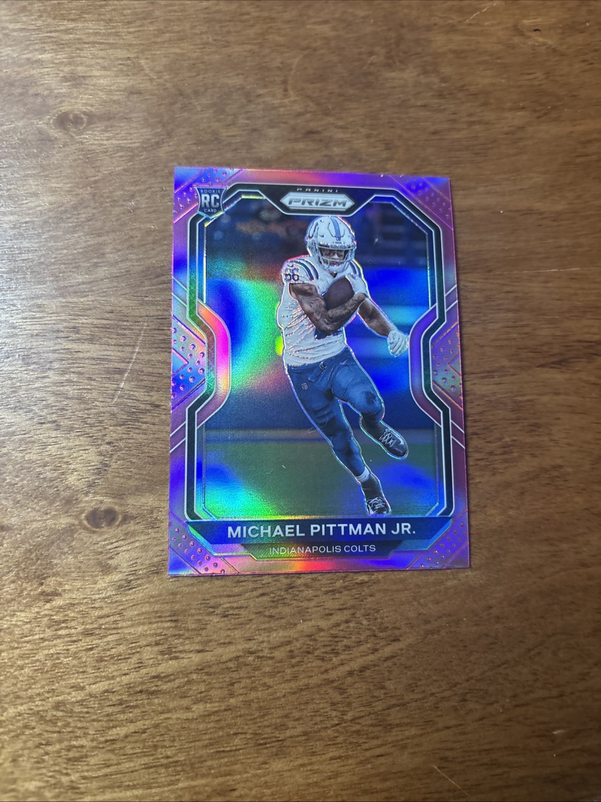 2020 Panini Prizm - #333 - Michael Pittman Jr. Prizm Pink RC - Colts