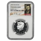 1992S Kennedy Silver Half Dollar 50C Facsimile Signature NGC PF 69 UCAM