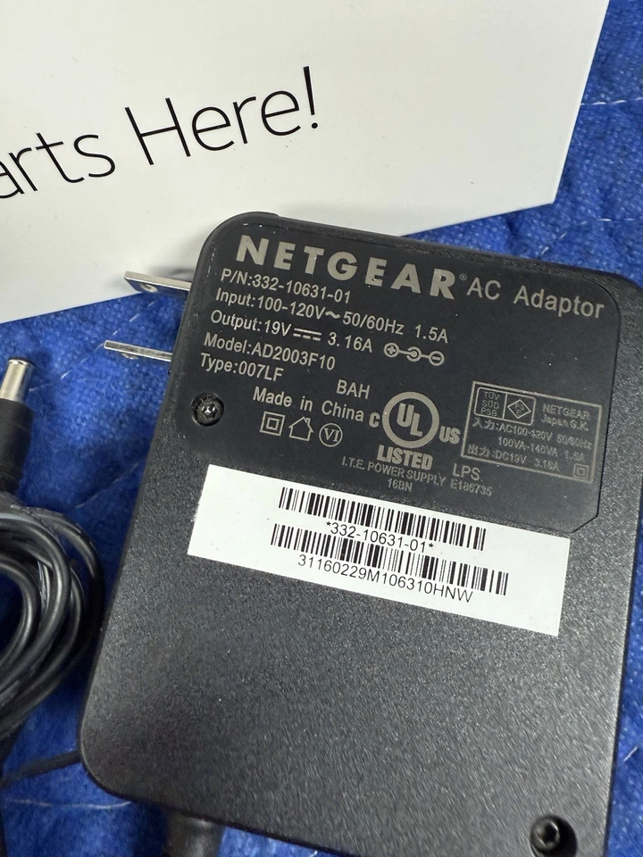 Netgear Nighthawk X10 AD7200 Smart WiFi Router Model R9000 Working in great cond - Image 3 of 4