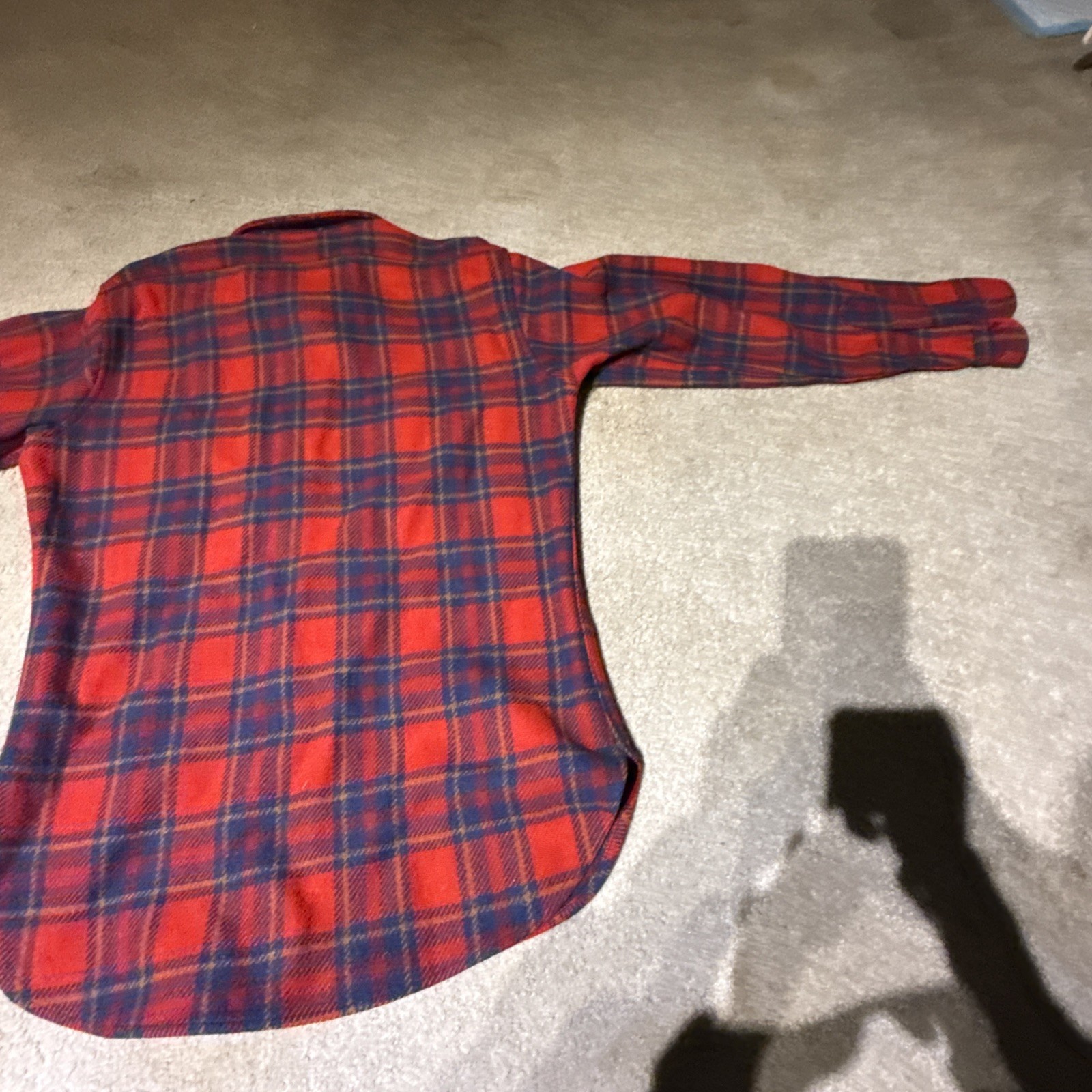 Vtg Pendleton Wool Plaid Shacket Jacket Size medi… - image 8